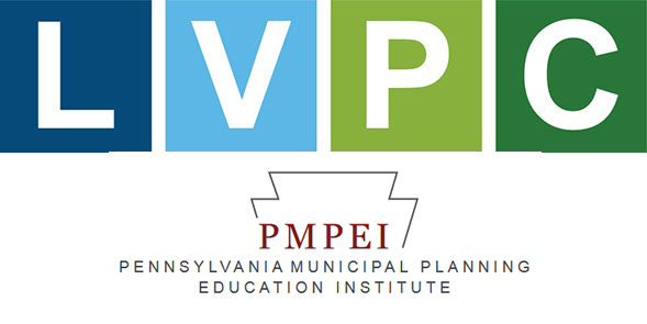 The Pennsylvania Municipal Planning Education Institute (PMPEI) & The Lehigh Valley Planning Commission (LVPC) logo